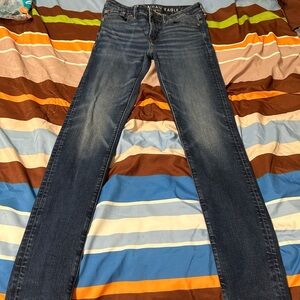 American Eagle Outfitters Blue Skinny Jeans